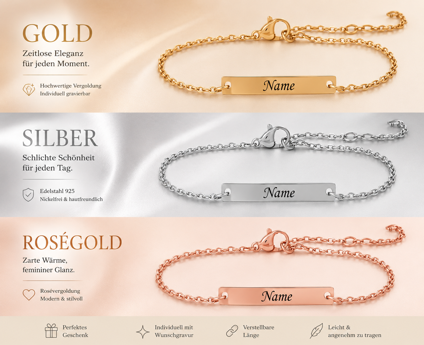 ✨ DEIN NAME. DEIN SCHMUCK. DEIN STIL. ✨